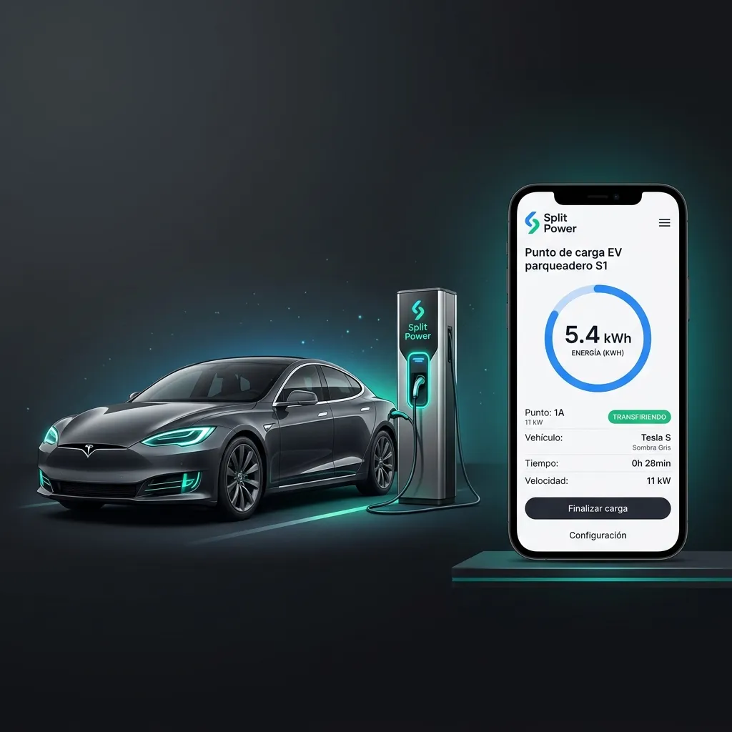 Split Power Smart EV Charging Platform